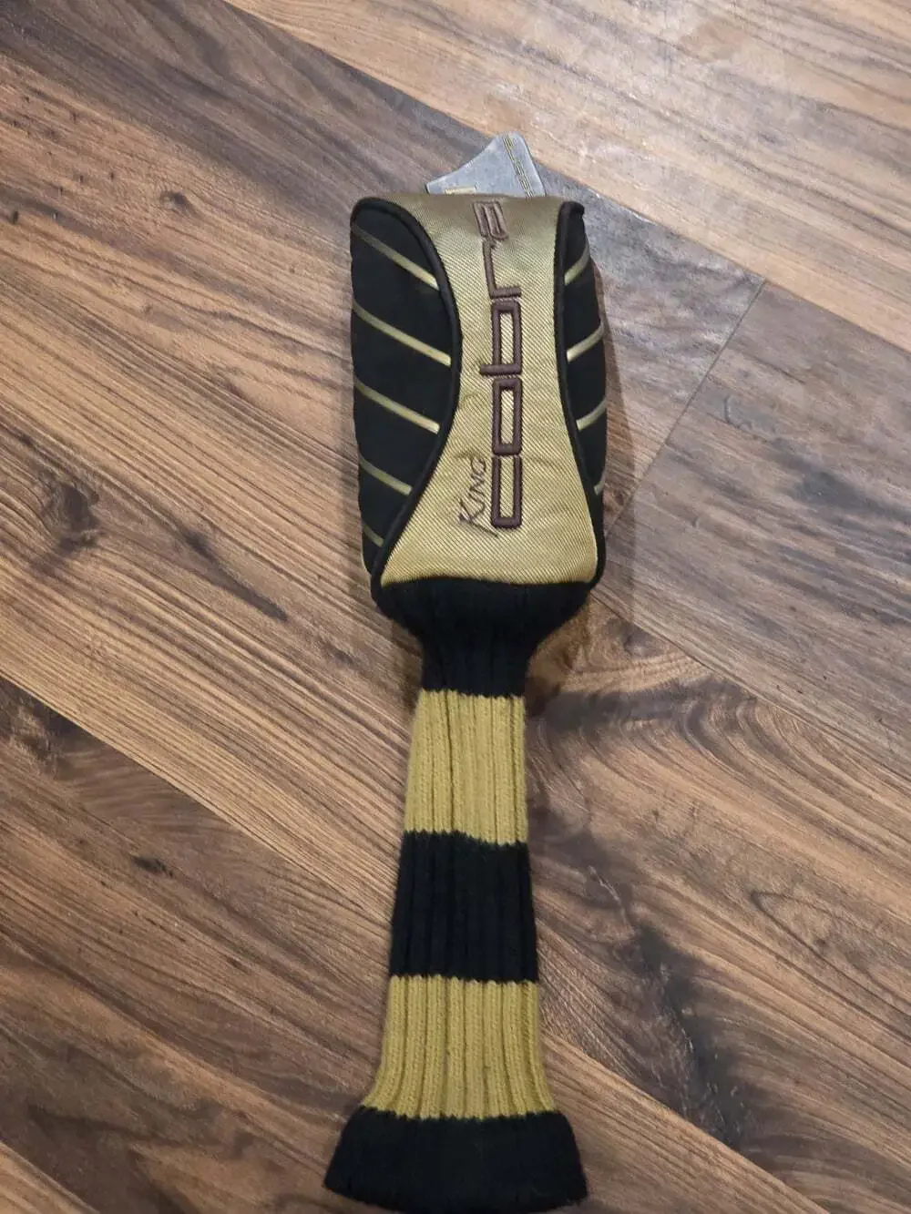 King Cobra SS Golf Club Head Cover Gold & Black #7